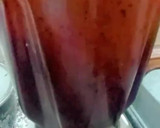 A picture of step 3 of Java plum (jamun) juice 🍹.