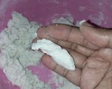 Foto langkah ke 4 dari resep Kue Getas Tepung (ketan dan beras) dibalut gula.