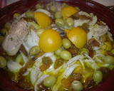 Foto del paso 4 de la receta: Tajine marroquí andalusí, con pollo y aceitunas