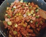 Foto del paso 3 de la receta: Chuleta de cerdo con calabaza en pipian 🫢😋