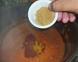 A picture of step 9 of Veg Kolhapuri | vegetable Kolhapuri restaurant style.