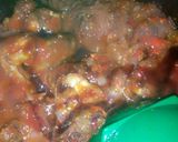 A picture of step 3 of Fried chicken in ketchup sauce.