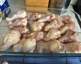 A picture of step 2 of Honey Garlic BBQ Chicken Wings.