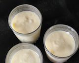 A picture of step 8 of Apple custard with Jelly crystal.