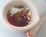 A picture of step 1 of Merguez-spiced Slow Roast Shoulder of Lamb.