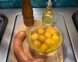 Foto del paso 1 de la receta: Huevos con chorizo