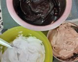 A picture of step 7 of Triple Chocolate cake.