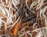 A picture of step 6 of Veg Hakka Noodles.