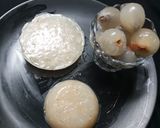 লিচুর পুডিং রেসিপির ধাপ 3 ছবি
