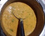 A picture of step 1 of Chilla Raita.