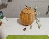 Foto del paso 1 de la receta: Calabaza rellena de carne