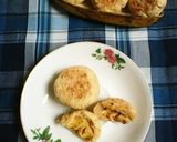 Foto langkah ke 6 dari resep Bakpia Teflon Isi Pisang.