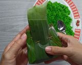 Foto langkah ke 6 dari resep Tape ketan hijau manis.