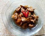 Foto langkah ke 5 dari resep Balado Ampela Jamur.