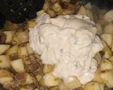 A picture of step 4 of Loaded potato soup.