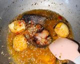 Gambar langkah 2 resipi Tongkol + telur berlado.