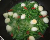 Foto langkah ke 4 dari resep Tumis Buncis dan Telur Puyuh.