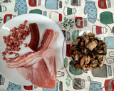 Foto del paso 1 de la receta: Arroz montañés de carne y setas
