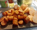Foto del paso 1 de la receta Tostas exprés de batata