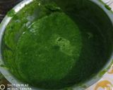 A picture of step 1 of Prawn stuffed spinach momo.