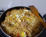 ইন্ডিয়ান স্টাইল  চিকেন স্প্যাগেটি পাস্তা (Indian style chicken spaghetti pasta recipe in bengali) রেসিপির ধাপ 2 ছবি