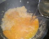 A picture of step 4 of Soji Ka halwa.