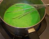 Foto langkah ke 1 dari resep Puding Pandan Mentega Keto.