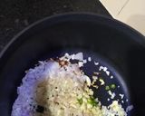A picture of step 2 of Mexican Cauliflower Fried Rice.
