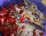 A picture of step 3 of Pasta salad.