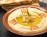 A picture of step 4 of Best Hummus with Tahini.