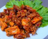 Foto langkah ke 10 dari resep Cumi Asin Sambel Kecombrang.