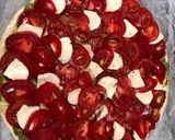 Une image de l'étape 4 de Tarte tomate-mozzarella.