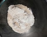 A picture of step 1 of Whole Wheat Choco Cinnamon Rolls (no yeast no oven).