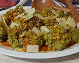 Foto del paso 4 de la receta: Romanesco con piñones