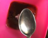 A picture of step 1 of Dolgona coffee.
