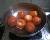 A picture of step 4 of Mexican beans enchiladas.