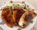 Egyszerű mézes csirke recept fázis 4 fotója