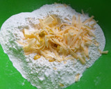 Foto del paso 1 de la receta: Scons de queso (tipo Starbucks)En 1 paso y sin huevo. INCREÍBLES