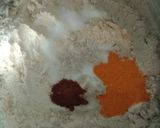 A picture of step 1 of Jowar methi thepla.