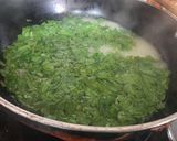 A picture of step 1 of Spinach puri.