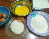 Foto langkah ke 1 dari resep Cake potong topping abon.