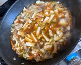 A picture of step 5 of Easy Hot and Sour Soup.