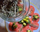 Une image de l'étape 5 de Salade de tomate et anchois.