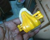 A picture of step 4 of Peas Modak.