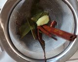 A picture of step 3 of Bay Leaf Tea.