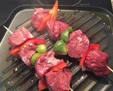 Foto del paso 1 de la receta: Brochetas de buey