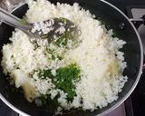 A picture of step 1 of Gobhi aloo dhaniya paratha.