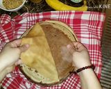 صورة لخطوة 7 من وصفة الذ كريب شوكولاته وموز
