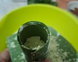 Foto langkah ke 9 dari resep Kue Putu Bambu (Versi Daun Pisang).