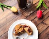 صورة لخطوة 7 من وصفة الكيكة المفتتة بالفراولة Streusel Cake 🇩🇪